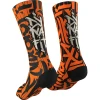 Шкарпетки Dynafit Trail Socks  4221 оранжево-чорні