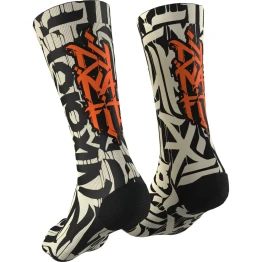 Шкарпетки Dynafit Trail Socks  4221 оранжево-чорні