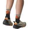 Шкарпетки Dynafit Traverse Mid SK 0911 чорно-оранжеві