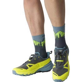 Шкарпетки Dynafit Traverse Mid SK  0722 сіро-салатові