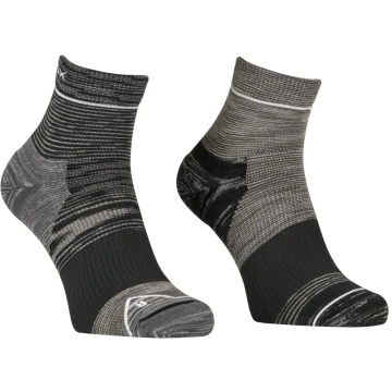 Шкарпетки Ortovox Alpine Quarter Socks Mns чоловічі  black raven чорно-сірі