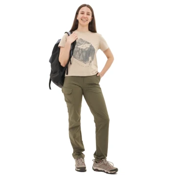 Штани Turbat Gorgany Wmn жіночі khaki хакі