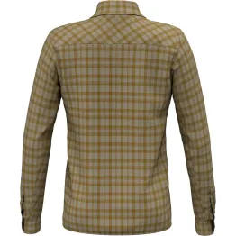 Сорочка Salewa Fanes Flannel 5PL L/S Mns чоловіча 7189 коричнева