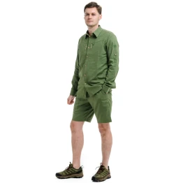 Сорочка Turbat Amazonka Hemp Mns чоловіча bronze green зелена