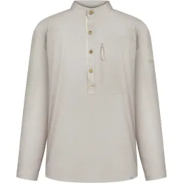 Сорочка Turbat Madeira Hemp Mns чоловіча moonbeam beige світло-молочна