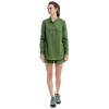 Сорочка Turbat Madeira Hemp Wmn жіноча bronze green зелена