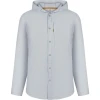 Сорочка Turbat Maya Hood Travel Mns чоловіча glacier gray сіра