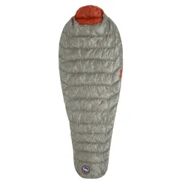 Спальник Big Agnes Pluton UL 40 Regular gray/pumpkin
