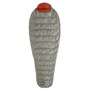 Спальник Big Agnes Pluton UL 40 Regular gray/pumpkin