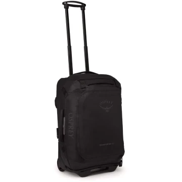 Сумка на колесах Osprey Transporter Wheeled Duffel 40 raven black/black чорна Сумка на колесах Osprey Transporter Wheeled Duffel 40 raven black/black чорна
