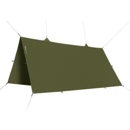 Тент Trekmates Square Tarp dark olive зелений