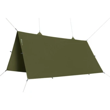Тент Trekmates Square Tarp dark olive зелений