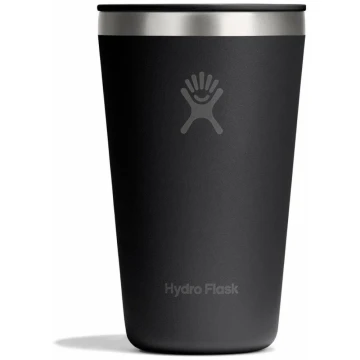 Термогорнятко Hydro Flask 450 ml All Around Tumbler Press-In Lid black чорне