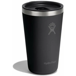 Термогорнятко Hydro Flask 450 ml All Around Tumbler Press-In Lid black чорне