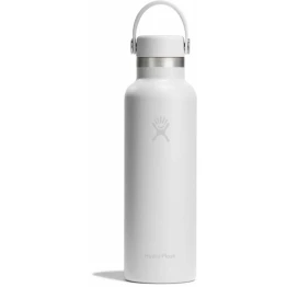 Термопляшка Hydro Flask 600 ml Standard Flex Cap white біла