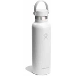 Термопляшка Hydro Flask 600 ml Standard Flex Cap white біла