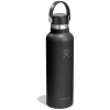 Термопляшка Hydro Flask 600 ml Standard Flex Cap black чорна