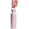 Термопляшка Hydro Flask 600 ml Standard Flex Cap trillium рожева