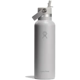 Термопляшка Hydro Flask 600 ml Standard Flex Straw Cap birch сіра
