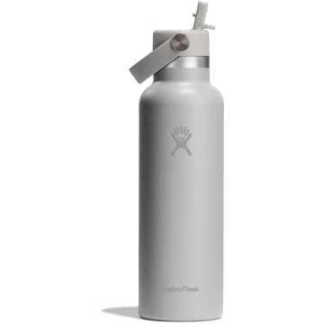Термопляшка Hydro Flask 600 ml Standard Flex Straw Cap birch сіра Термопляшка Hydro Flask 600 ml Standard Flex Straw Cap birch сіра
