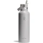 Термопляшка Hydro Flask 600 ml Standard Flex Straw Cap birch сіра
