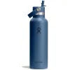 Термопляшка Hydro Flask 600 ml Standard Flex Straw Cap harbor blue темно-синя