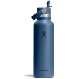 Термопляшка Hydro Flask 600 ml Standard Flex Straw Cap harbor blue темно-синя