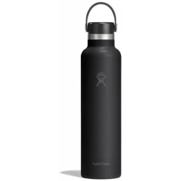 Термопляшка Hydro Flask 700 ml Standard Flex Cap black чорна