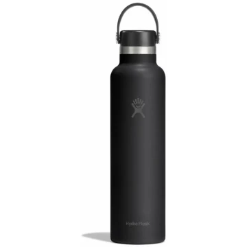 Термопляшка Hydro Flask 700 ml Standard Flex Cap black чорна