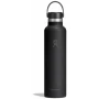 Термопляшка Hydro Flask 700 ml Standard Flex Cap black чорна