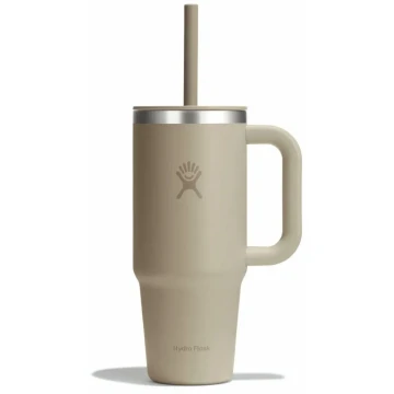Термогорнятко Hydro Flask 700 ml Travel Tumbler Clear Lid oat бежеве