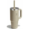 Термогорнятко Hydro Flask 700 ml Travel Tumbler Clear Lid oat бежеве