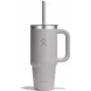Термогорнятко Hydro Flask 700 ml Travel Tumbler Clear Lid birch сіре Термогорнятко Hydro Flask 700 ml Travel Tumbler Clear Lid birch сіре