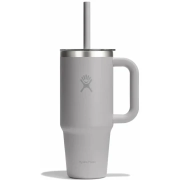 Термогорнятко Hydro Flask 700 ml Travel Tumbler Clear Lid birch сіре Термогорнятко Hydro Flask 700 ml Travel Tumbler Clear Lid birch сіре