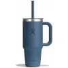 Термогорнятко Hydro Flask 700 ml Travel Tumbler Clear Lid harbor blue темно-синє Термогорнятко Hydro Flask 700 ml Travel Tumbler Clear Lid harbor blue темно-синє