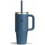 Термогорнятко Hydro Flask 700 ml Travel Tumbler Clear Lid harbor blue темно-синє