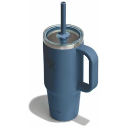 Термогорнятко Hydro Flask 700 ml Travel Tumbler Clear Lid harbor blue темно-синє