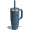 Термогорнятко Hydro Flask 700 ml Travel Tumbler Clear Lid harbor blue темно-синє Термогорнятко Hydro Flask 700 ml Travel Tumbler Clear Lid harbor blue темно-синє