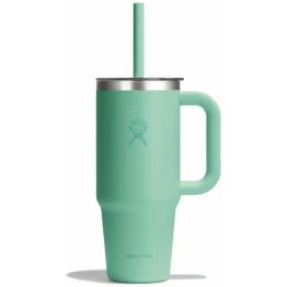 Термогорнятко Hydro Flask 700 ml Travel Tumbler Clear Lid mermaid green зелене