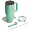 Термогорнятко Hydro Flask 700 ml Travel Tumbler Clear Lid mermaid green зелене
