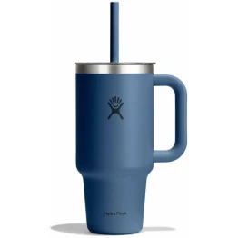 Термогорнятко Hydro Flask 950 ml Travel Tumbler Clear Lid harbor blue темно-синє