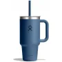 Термогорнятко Hydro Flask 950 ml Travel Tumbler Clear Lid harbor blue темно-синє