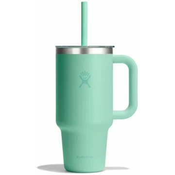 Термогорнятко Hydro Flask 950 ml Travel Tumbler Clear Lid mermaid green зелене