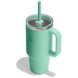 Термогорнятко Hydro Flask 950 ml Travel Tumbler Clear Lid mermaid green зелене