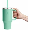 Термогорнятко Hydro Flask 950 ml Travel Tumbler Clear Lid mermaid green зелене