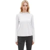 Термофутболка Turbat Hike Lite LS Hood Wmn жіноча glacier gray сіра