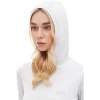 Термофутболка Turbat Hike Lite LS Hood Wmn жіноча glacier gray сіра