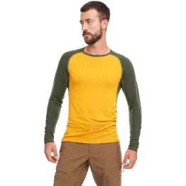 Термофутболка Turbat Retezat Top Mns чоловіча golden yellow/kombu green жовта/зелена