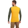 Термофутболка Turbat Retezat Top Mns чоловіча golden yellow/kombu green жовта/зелена