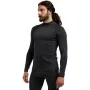 Термофутболка Turbat Yeti Top 2 Mns чоловіча anthracite black чорна